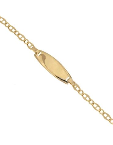 Bracciale Da Bimbo Con Targa Oro Giallo ELO0222OREF