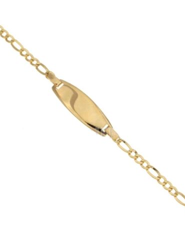 Bracciale Da Bimbo Con Targa Oro Giallo ELO0223OREF