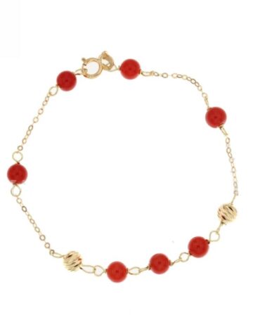 Bracciale Da Bimbo Corallo Rosso ELO0220OREF