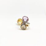 Anello Da Donna Pietre Colorate Oro Giallo ELO0231OREF