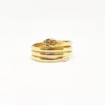 Anello Da Donna Serpente Oro Giallo ELO0242OREF