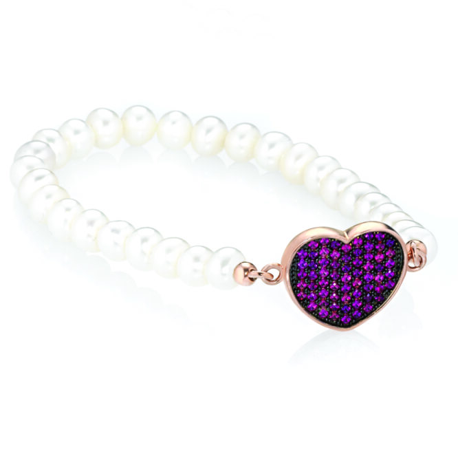 Bracciale Marcello Pane Dream BA 8159 Perle Cuore