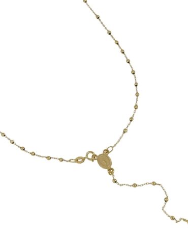 Collana Unisex Rosario Oro Giallo 50 cm ELO0274OREF