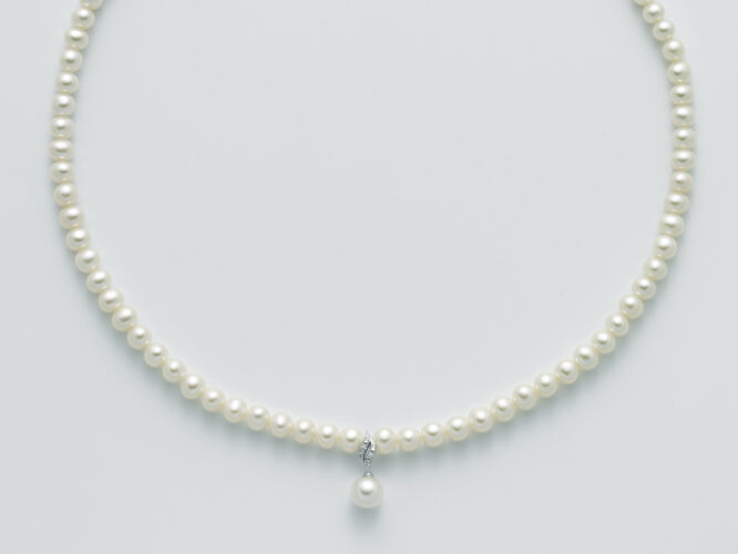 Collana Donna Miluna Perla E Diamanti PCL5527