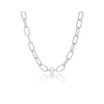 Collana Miluna PCL6070B Miss Italia Argento Perla