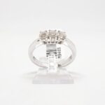 Anello Bruni Bossio Trilogy M9465 Diamanti Oro Bianco