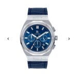 Orologio Da Polso Paul Rich Motorsport Silver Blue Leather