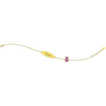 Bracciale Da Bambina Nanan NGLD0005 Oro Orsetto Lilla