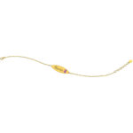 Bracciale Da Bambina Nanan NGLD0016 Oro Orsetto Lilla