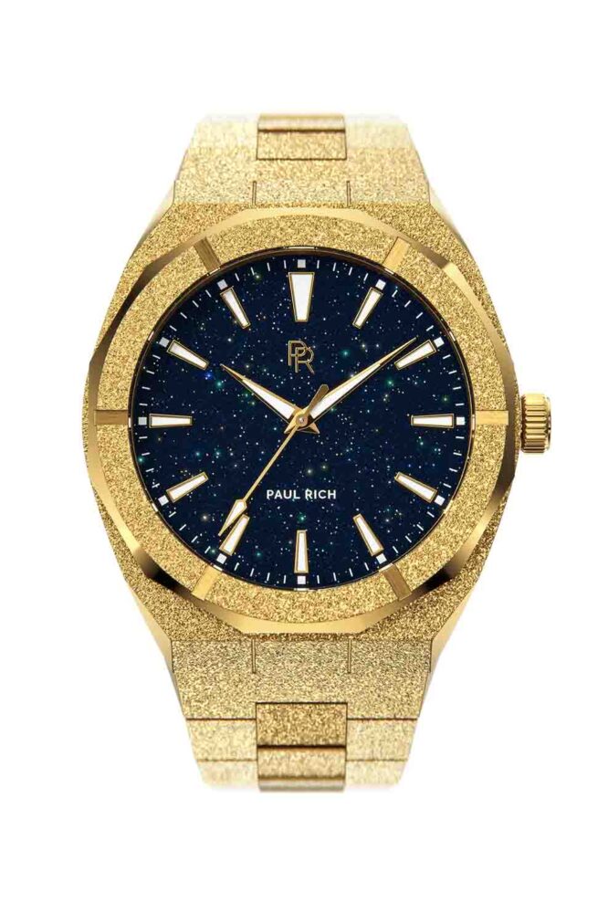 Orologio Da Polso Paul Rich Frosted Star Dust Gold