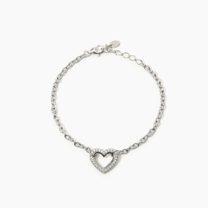 Bracciale Mabina Gioielli 533545 Cuore Bubble Heart