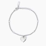 Bracciale Mabina Gioielli 533637 Doppio Cuore