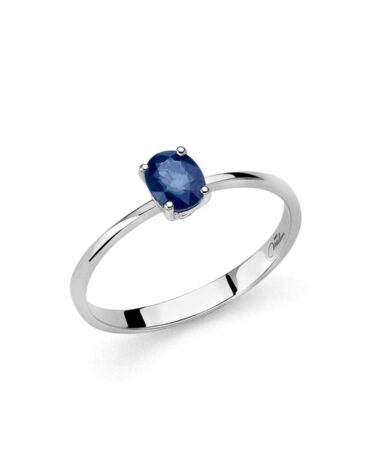 Anello Donna Miluna Zaffiro Blu LID3409