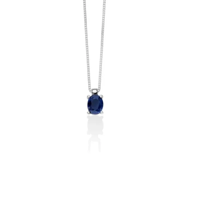 Collana Da Donna Miluna CLD4274 Zaffiro Blu